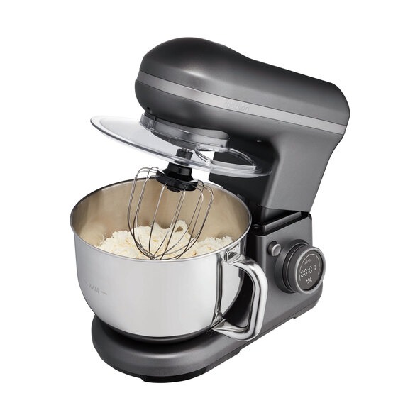 Küchenmaschine Digital mit Eisschüssel, titan (MD 18420)