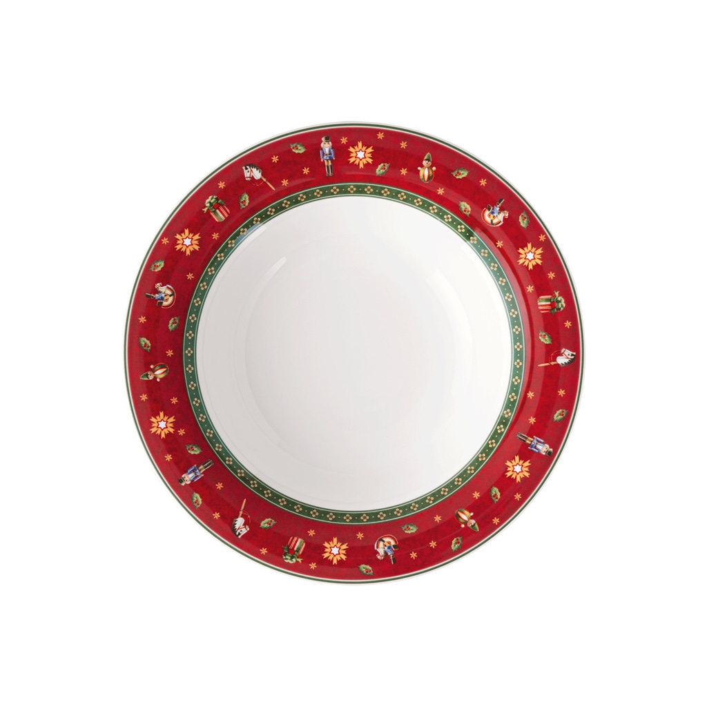 Villeroy & Boch Hluboký talíř Červený Toy's Delight Specials - 1 kus