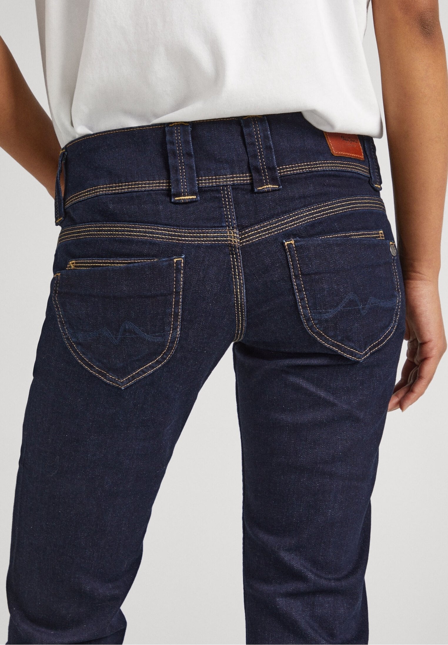 Pepe Jeans rechte jeans - blauwe denim