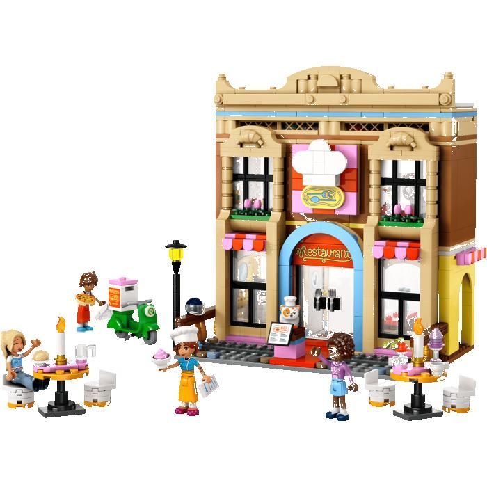 LEGO Friends 42655 Restaurant & Kookschool Cadeaus Speelgoed Verzamelobjecten 8+