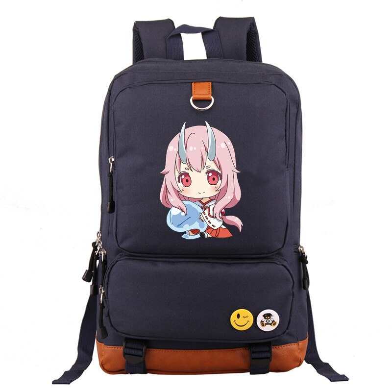 Sac à dos imprimé Anime This Time I Got Reincarnated as a Slimate, sac Oxford pour étudiants, sac à bandoulière pour ordinateur portable, Mochila Feminina