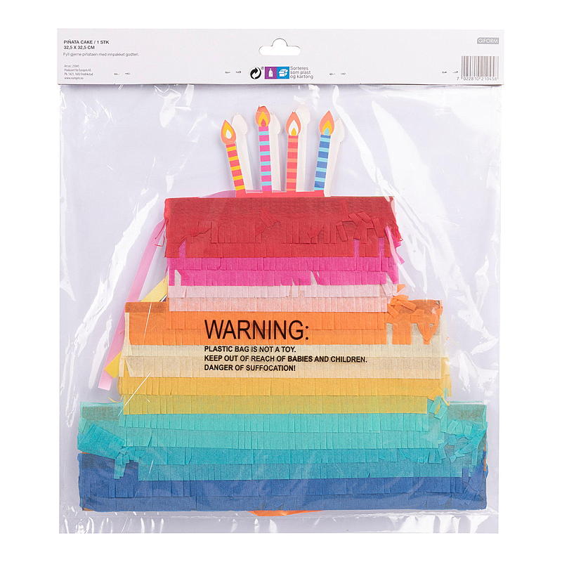 Giform Pinata 32,5x32,5 cm Kuchen
