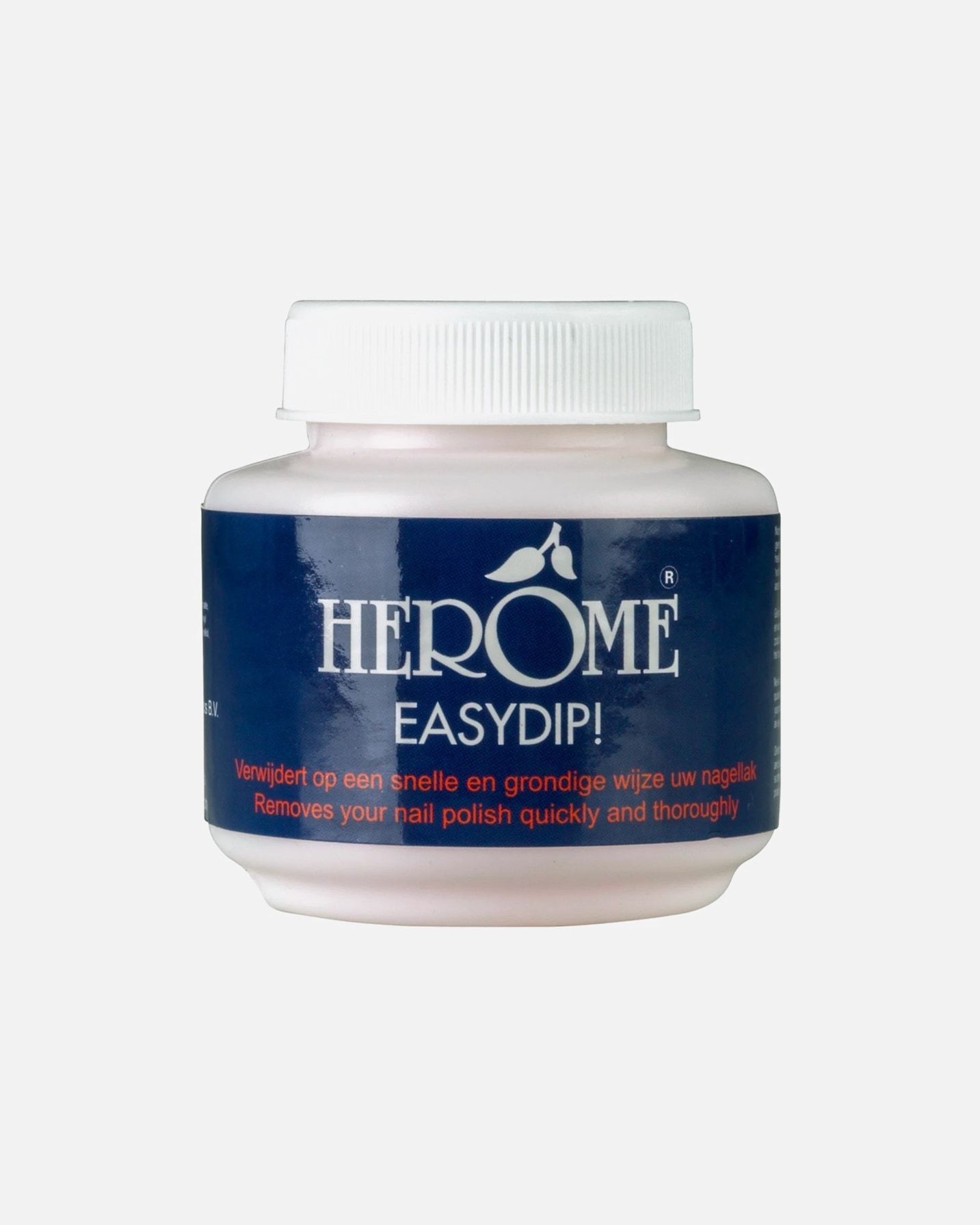 „Herome Cosmetics“ nagų lako valiklis rankoms, lengvai mirkomas – „EASYDIP CARE REMOVER“
