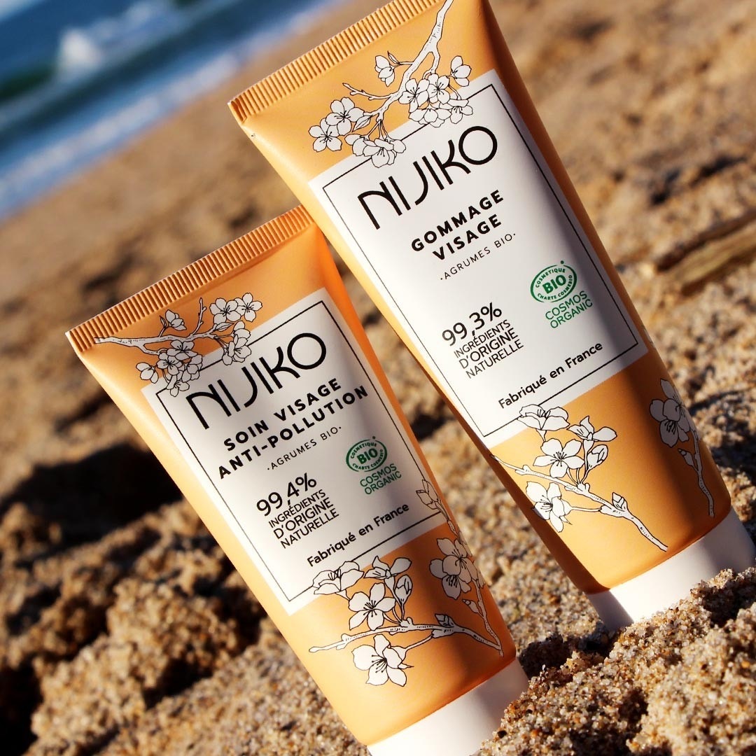 NIJIKO Gommage Visage Bio - Peau Mixte à Grasse
