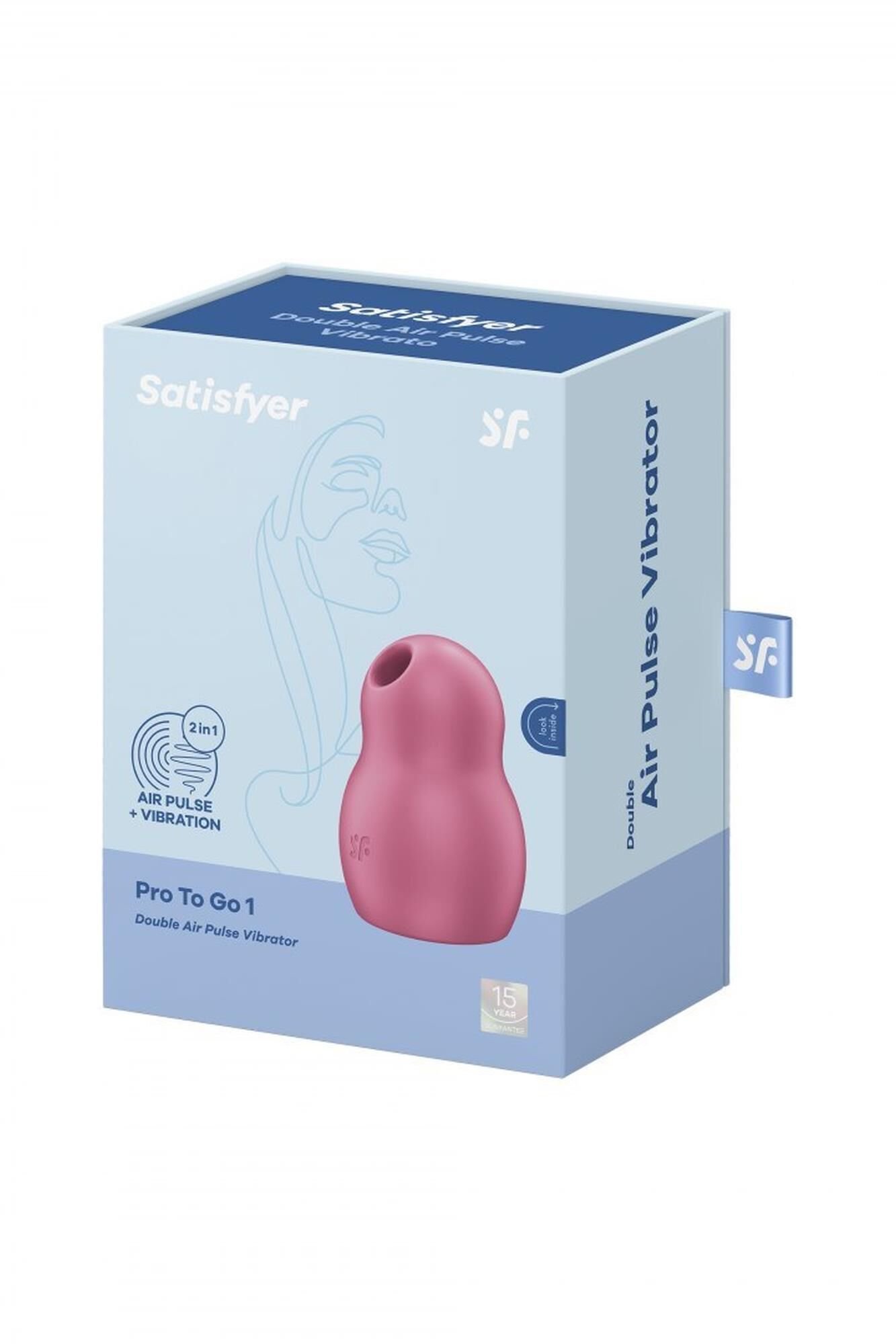Satisfyer Pro To Go 1 rdeča