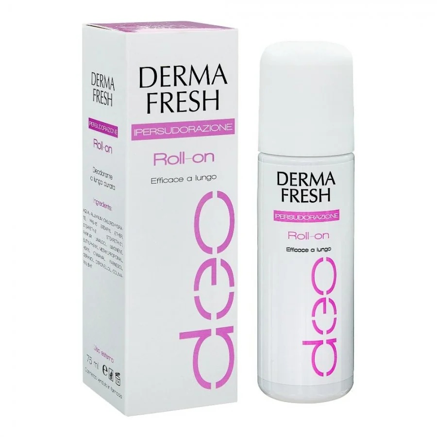 DERMAFRESH Desodorante roll-on Dermafresh contra transpiração excessiva 75 ml Efeito de longa duração