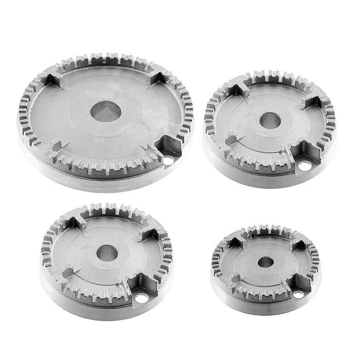 Tapa de llama corona de quemador universal para cocina de gas para CDA, tapa de llama corona compatible