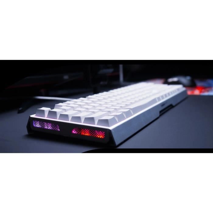 Teclado gamer com fio - CHERRY XTRFY MX 3.1 - Design elegante em alumínio - Preto