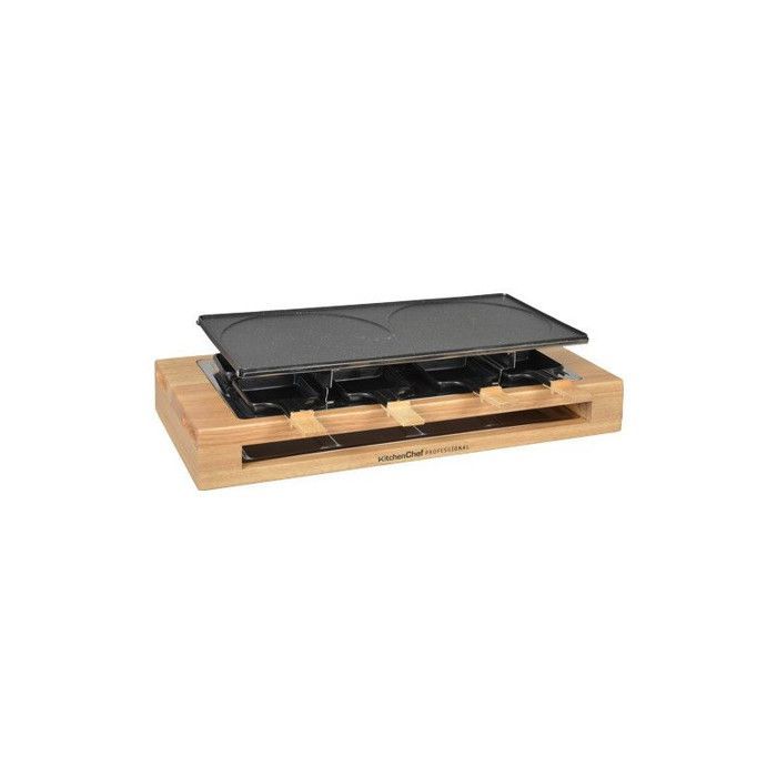 Kitchen Chef KCWOOD 8 MAXI Raclettegrill