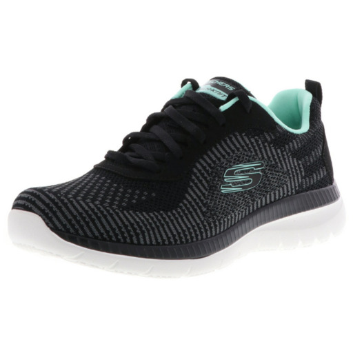 Skechers Bountiful-purist. Crne/tirkizne. 149220/bktq.