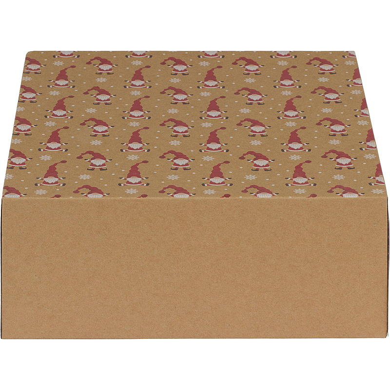 Cadeauverpakking voor thuis, 3 stuks met boven- en onderkant.
