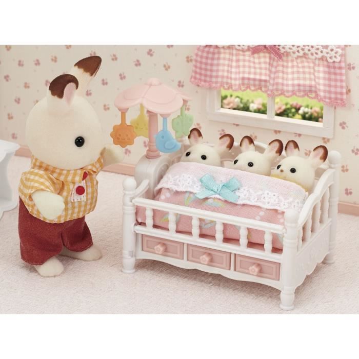 Berço e móbile Sylvanian Families para crianças - The Village