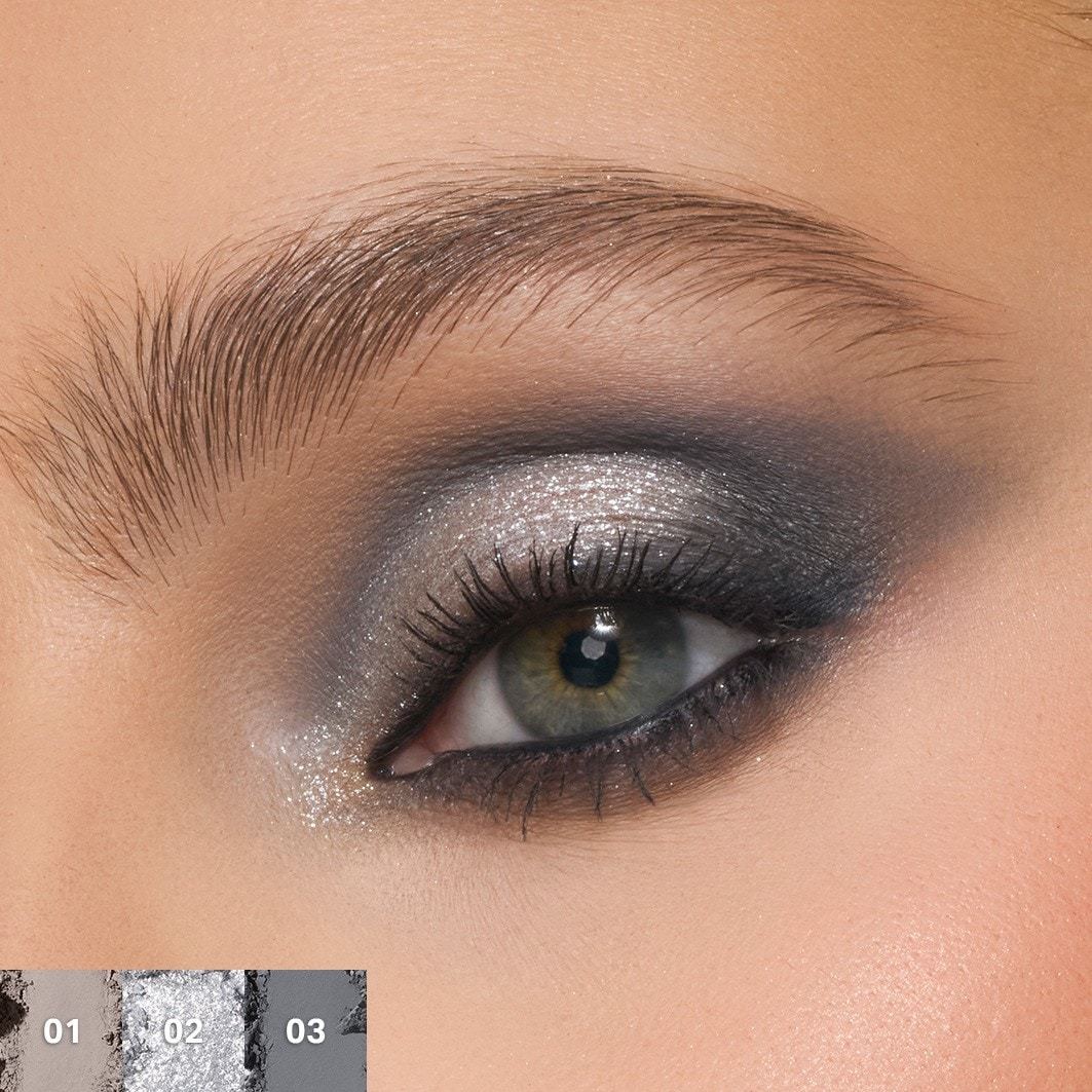 Morphe Cyber Chrome paleta sjenila za oči (6 komada) – 7,5 g