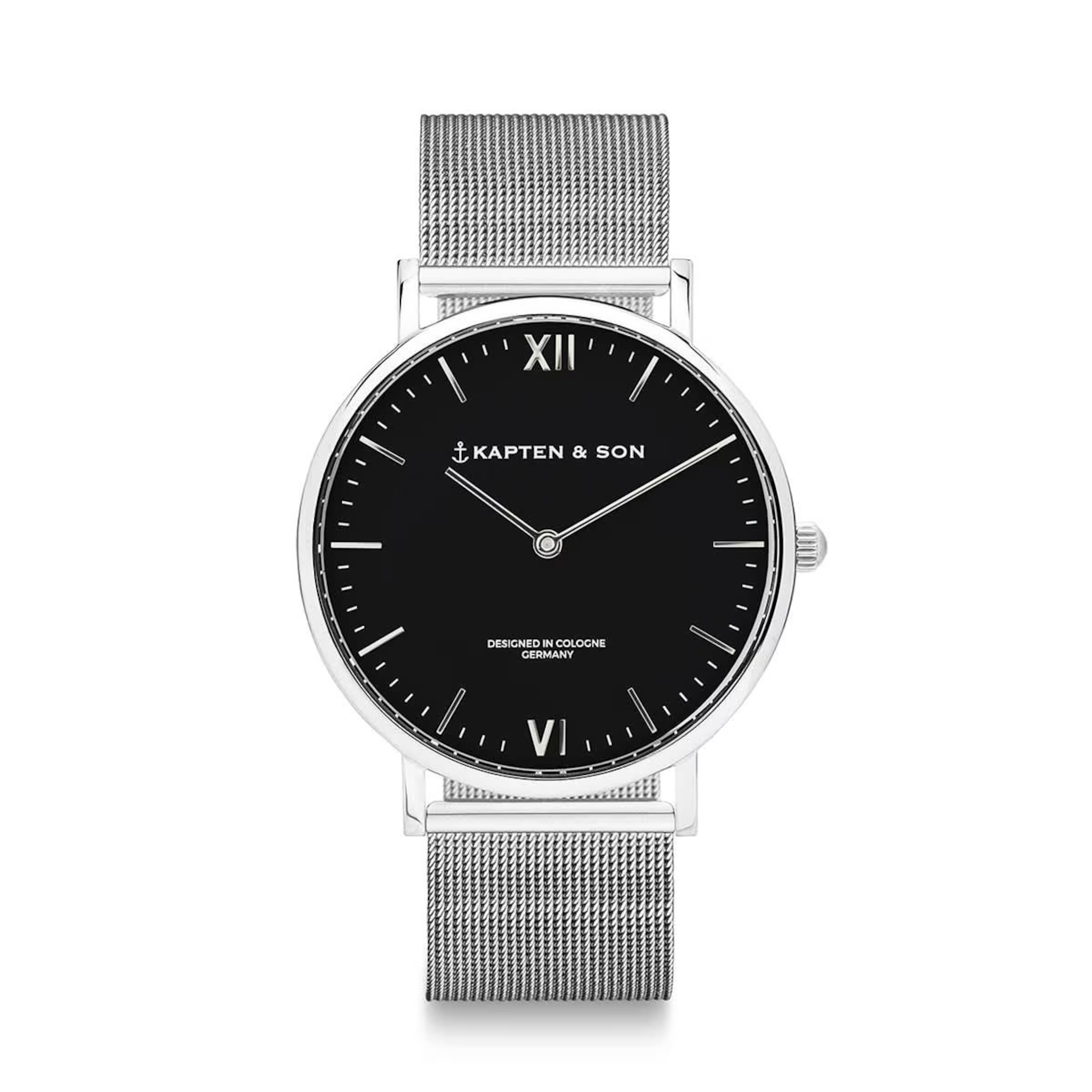 Campus Silver Black Mesh
