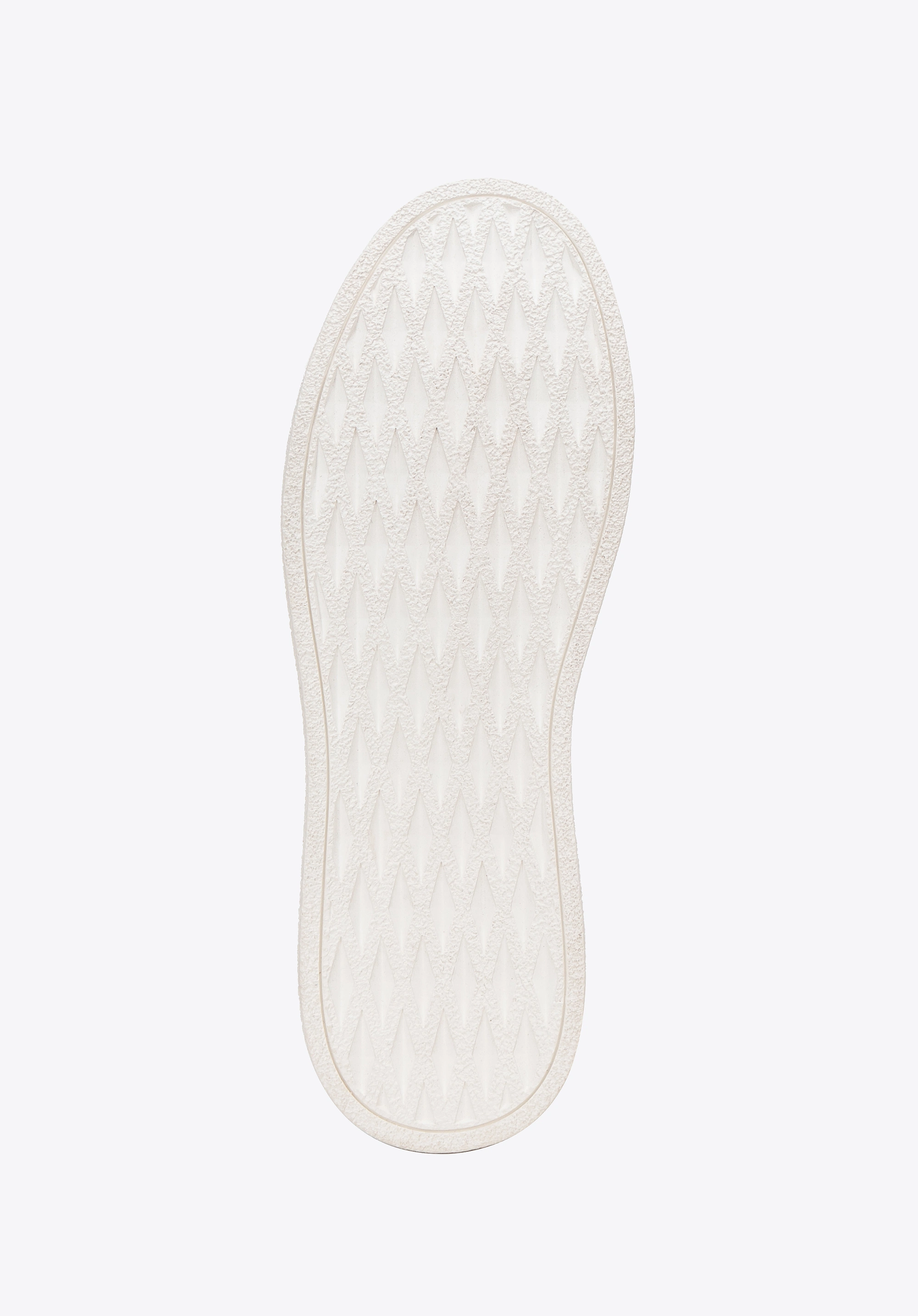 Męskie sneakersy z kontrastową podeszwą zielone