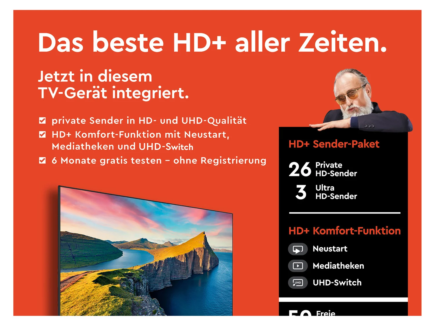 TELEFUNKEN »QU43-65K800« QLED Smart TV 4K UHD z Dolby Vision HDR