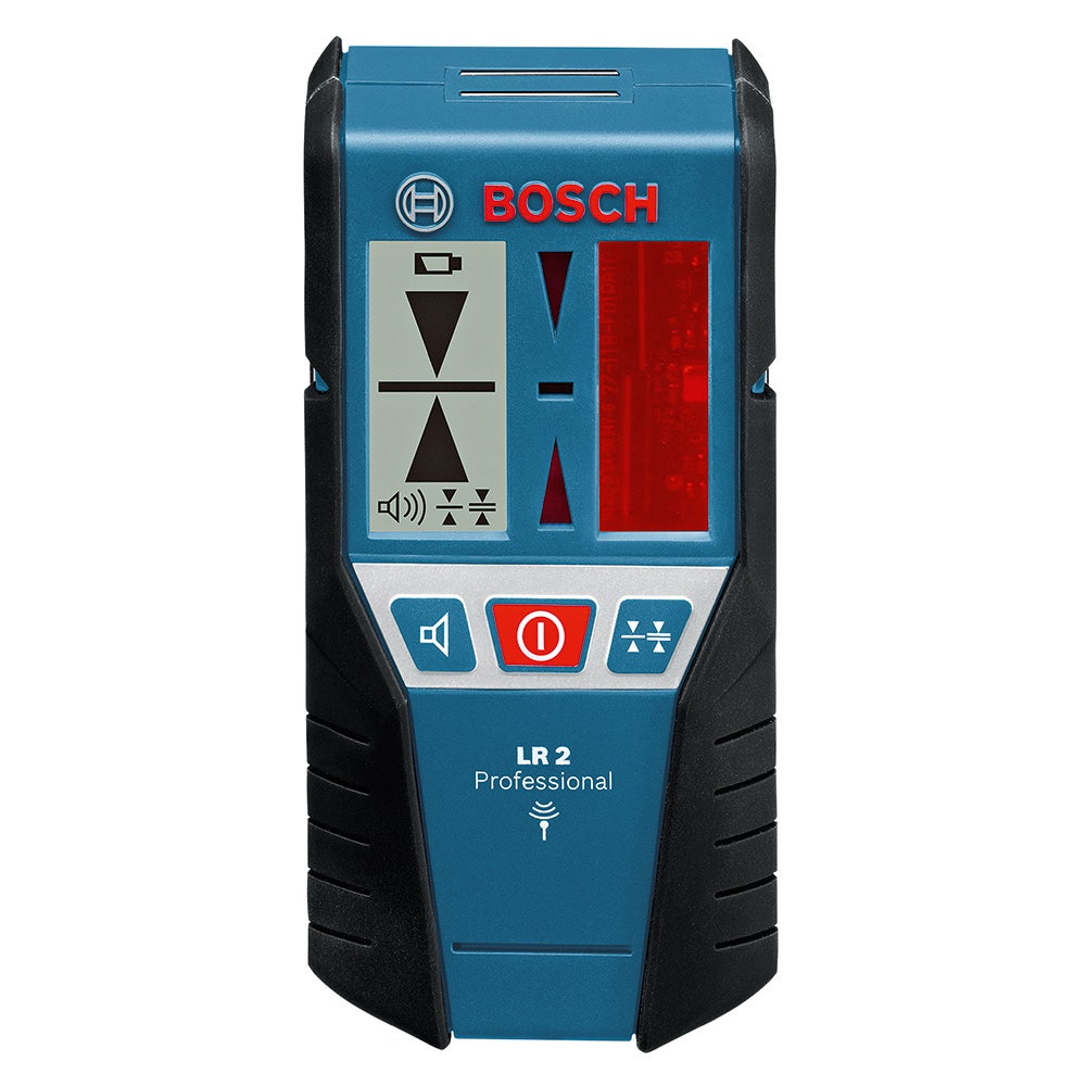 BOSCH lasernivådetektor med rød lasermålelinje LR2