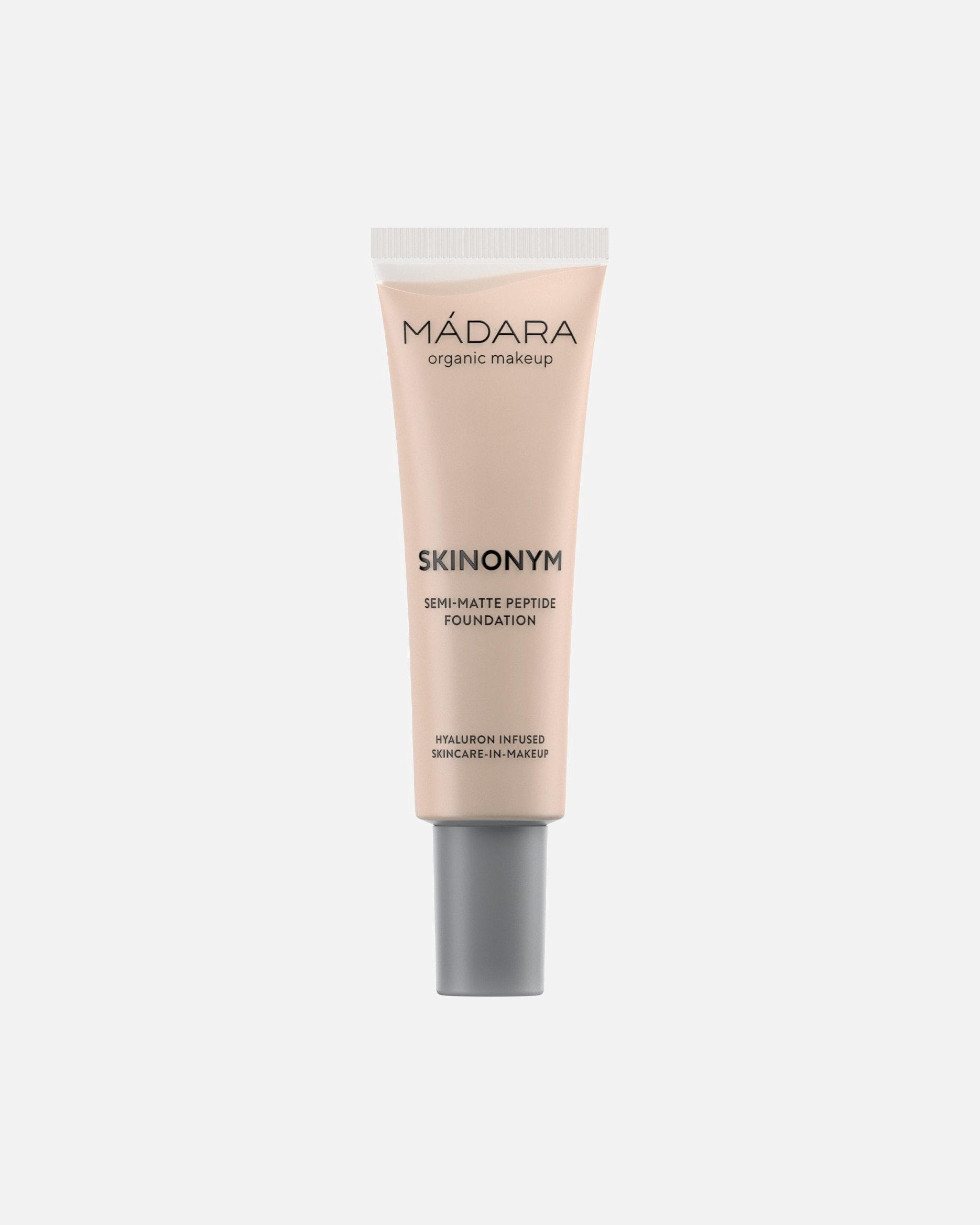 MÁDARA Foundation SKINONYM Semi-Matte Peptide Foundation, br. 15 STONE - 30 ml