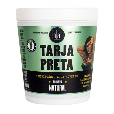 Obnovitvena maska s keratinom Lola Cosmetics, črna etiketa, 230 g