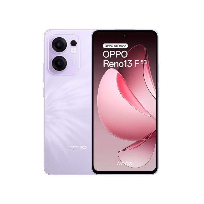 Smartphone - OPPO - Reno13 F 5G - 8 GB de RAM - 256 GB - Resistencia IP69 - Pantalla AMOLED de 6,67