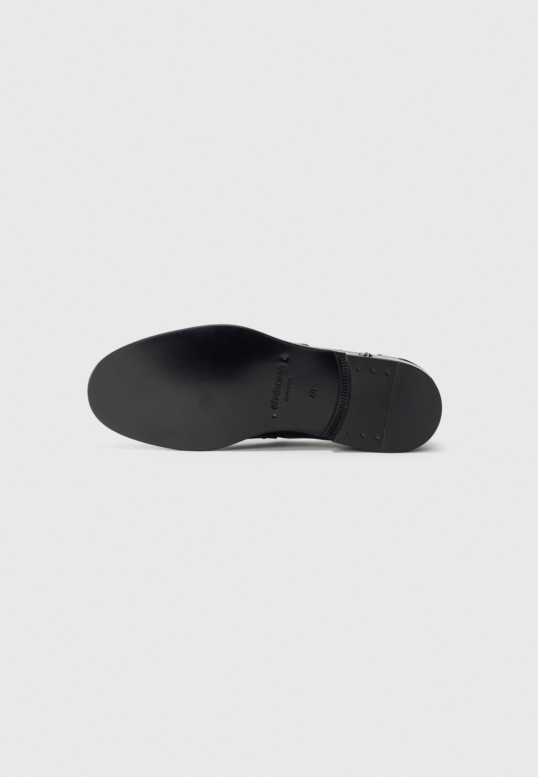 Roberto Cavalli ALEX METAL - Instappers - zwart