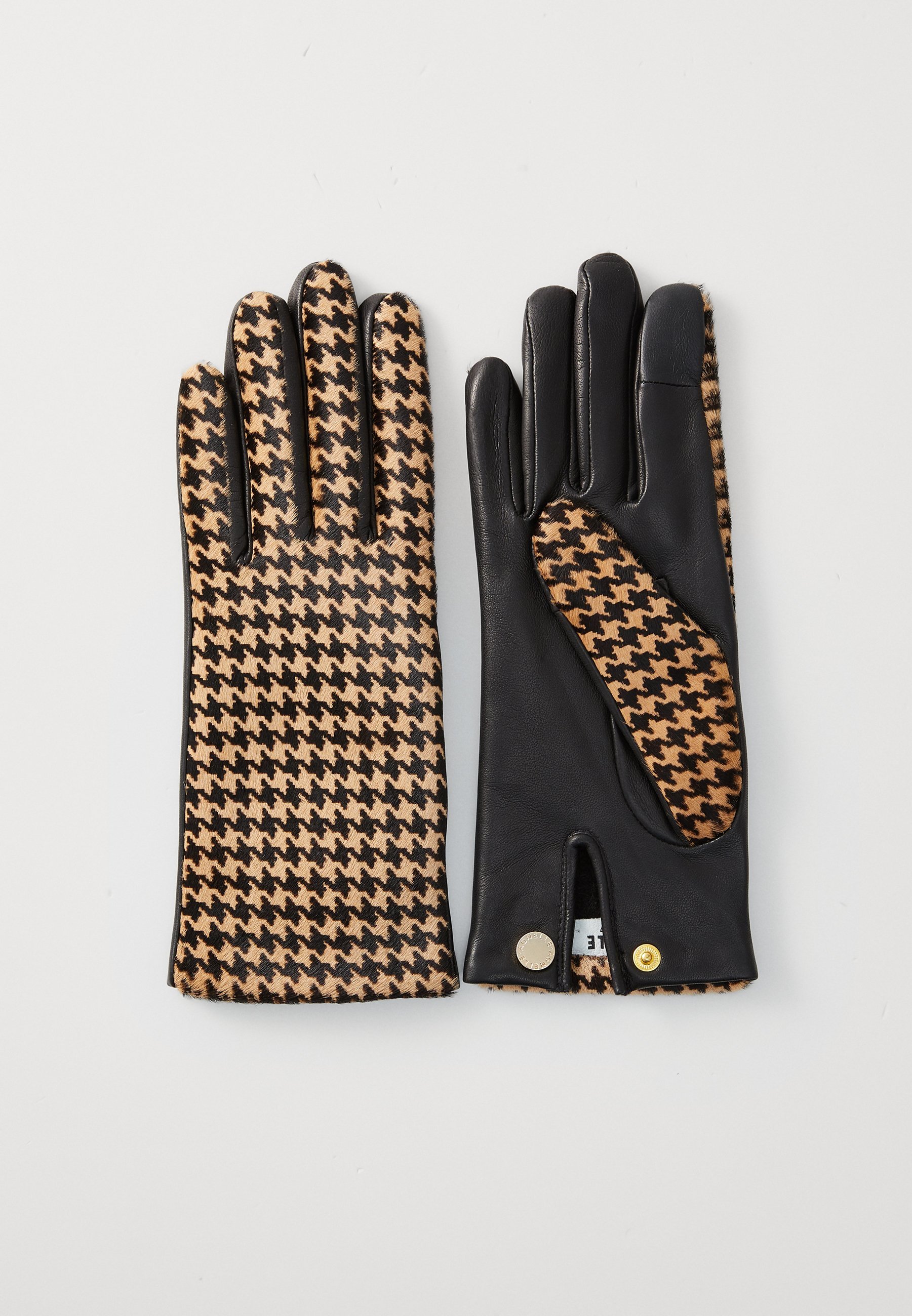 AGNELLE SUSAN - Guanti - noir/beige