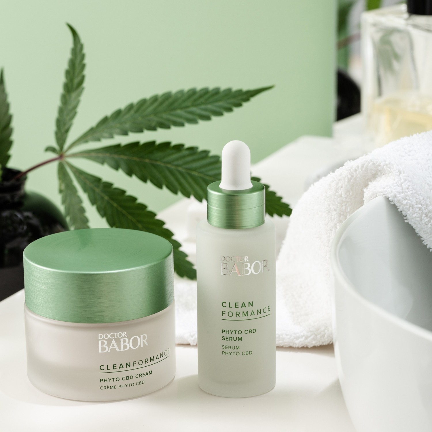 BABOR Cleanformance Phyto CBD krém na tvár - 50 ml
