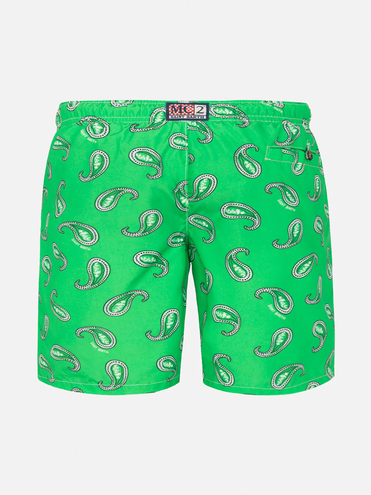 Maillot de bain garçon à imprimé cachemire