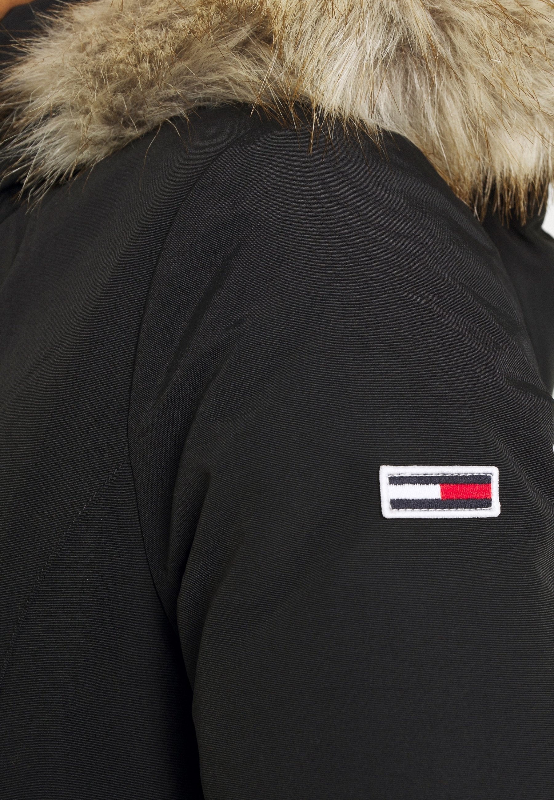 Tommy Jeans donsjack - zwart