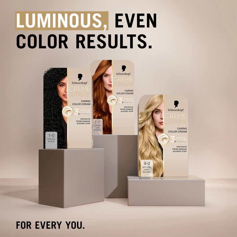 Schwarzkopf Creme Supreme permanente Haarfarbe
