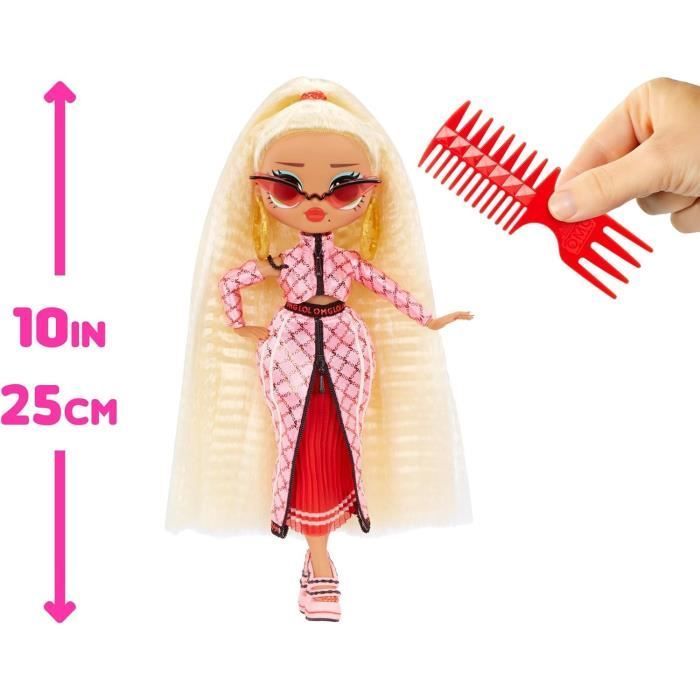 LOL Surprise OMG - 24cm Fashion Doll - Swag - 2 Outfits with Comb and Accessories - Ages 4+