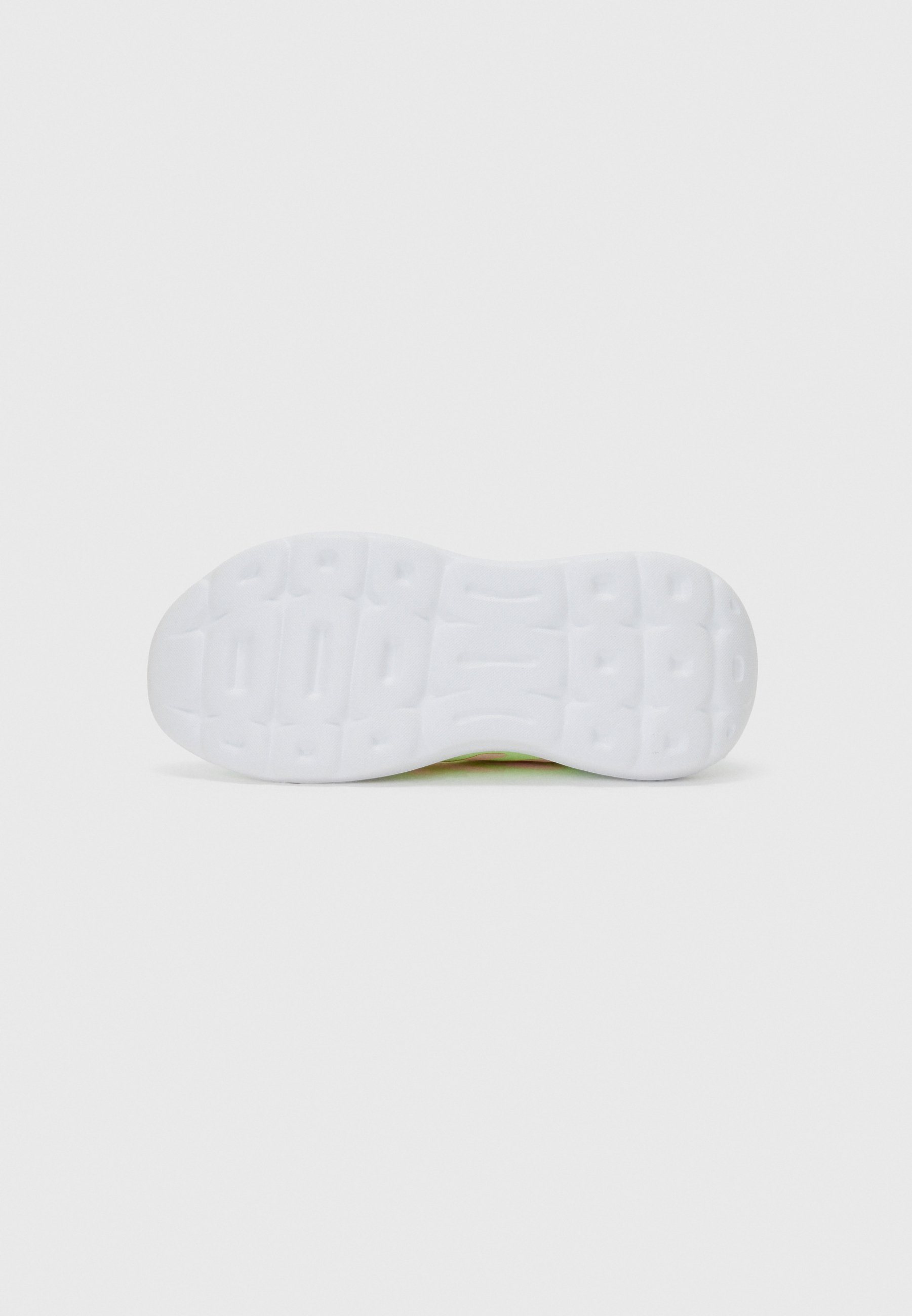 adidas Performance TENSAUR - Straßenlaufschuhe - weiß/hellrosa/gelb
