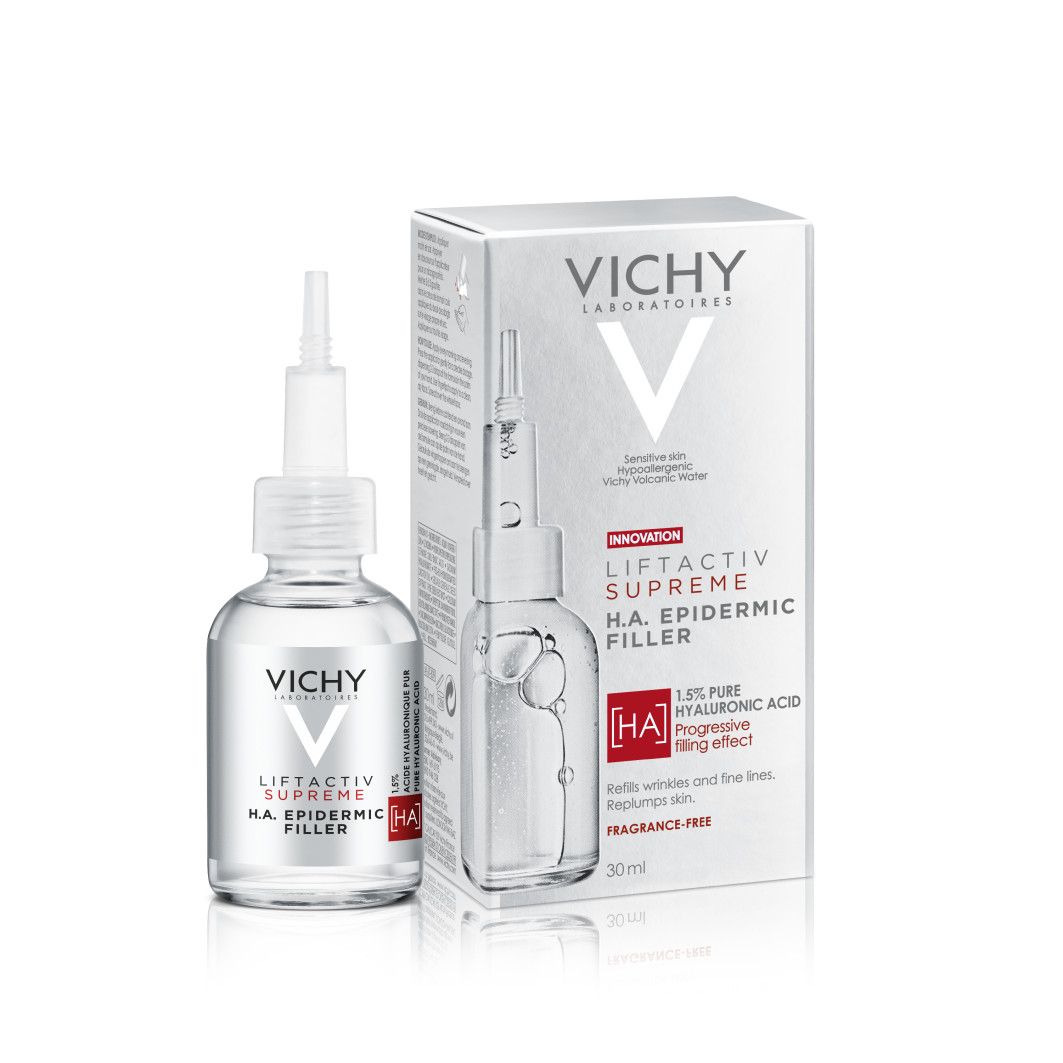 „Liftactiv Supreme HA“ epidermio užpildo serumas nuo raukšlių Prieš raukšles ir senėjimą