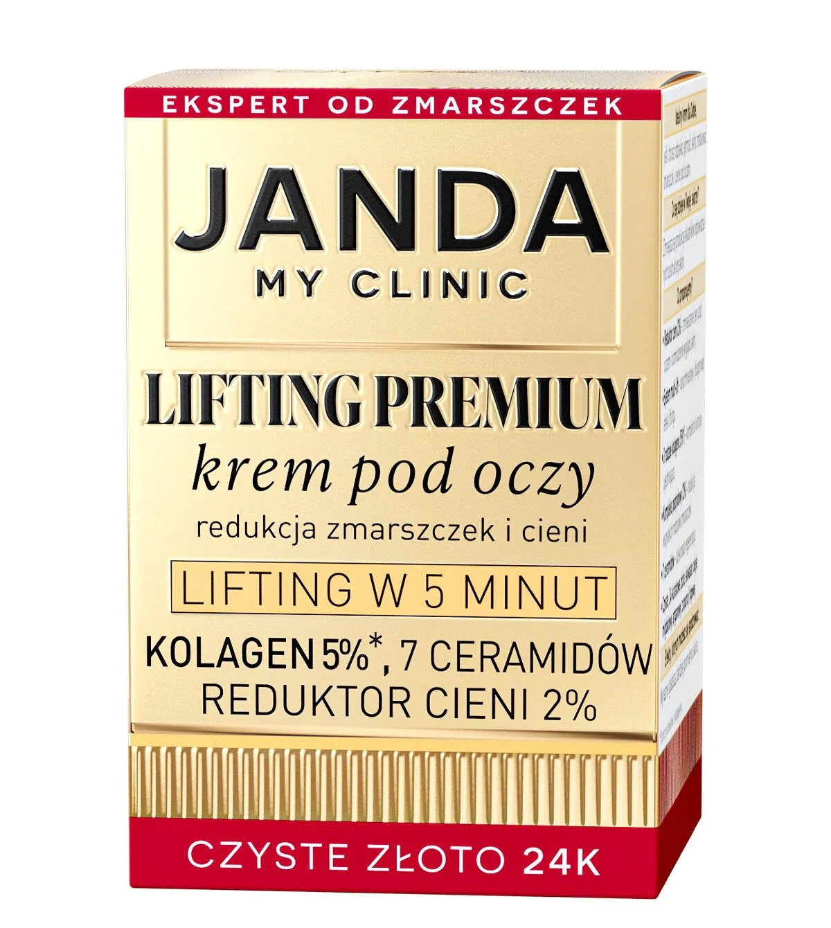 Janda My Clinic Lifting Premium Krem pod oczy