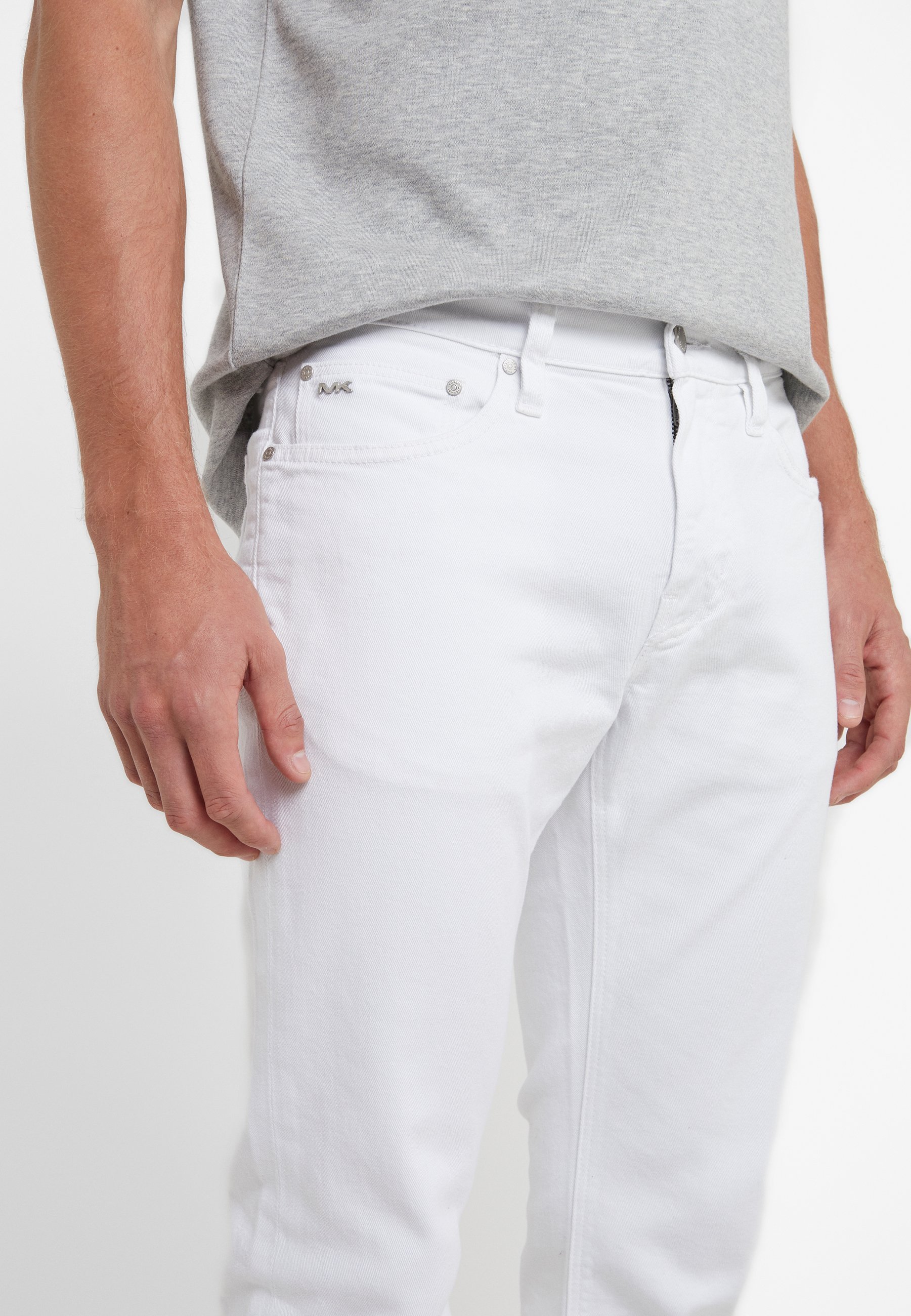 Michael Kors slim fit jeans - wit