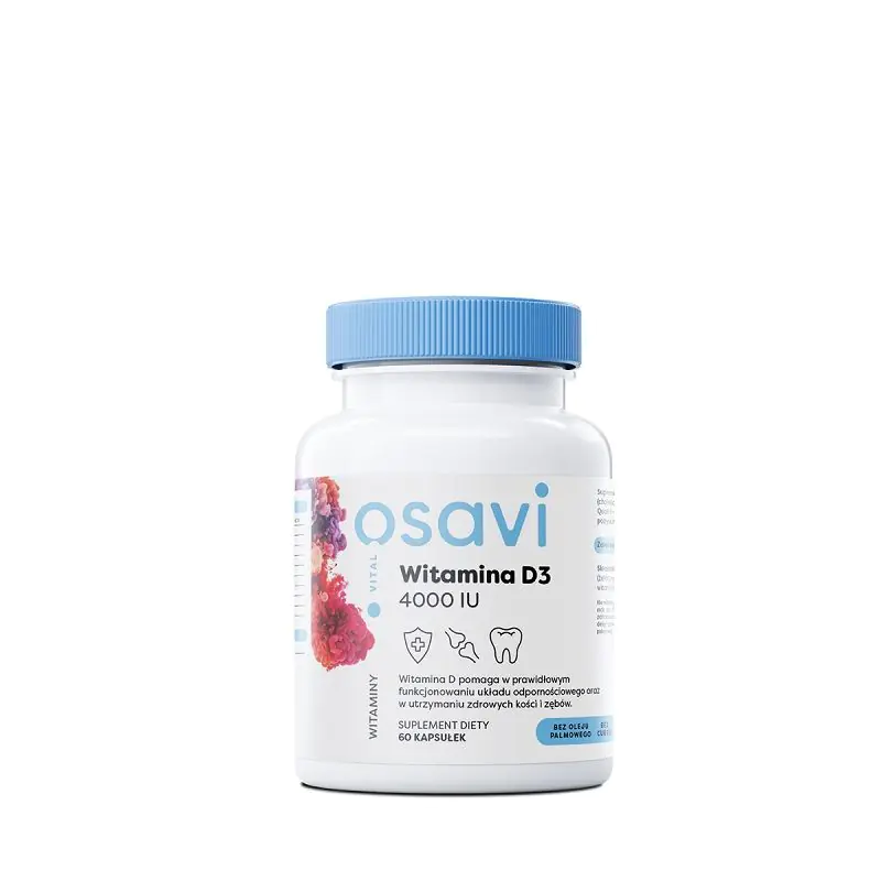 Osavi Witamina D3 4000IU 60 kaps.