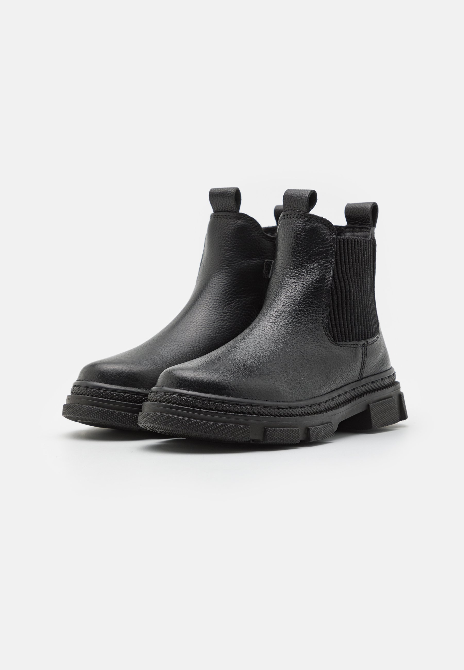 Friboo LEATHER - Klasické členkové čižmy - čierne