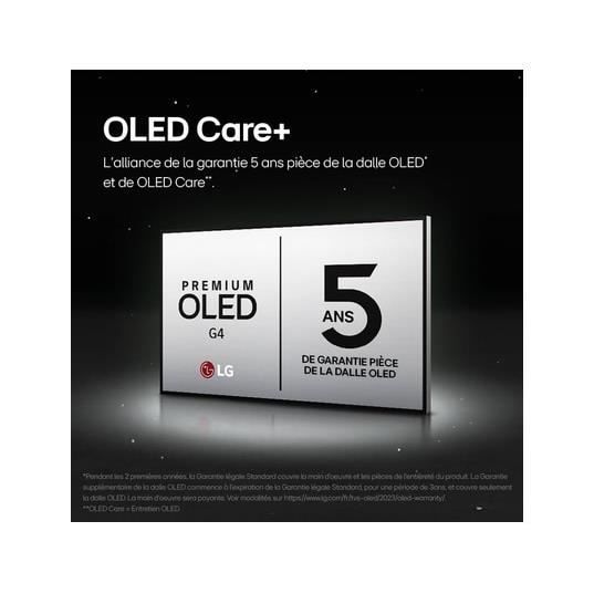 LG OLED83G4 evo 2024 - 83 pulgadas - 4K UHD - Smart TV - Gris