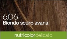 BIOKAP Biokap Nutricolor Delicato 6.06 temno blond Havana barva za lase