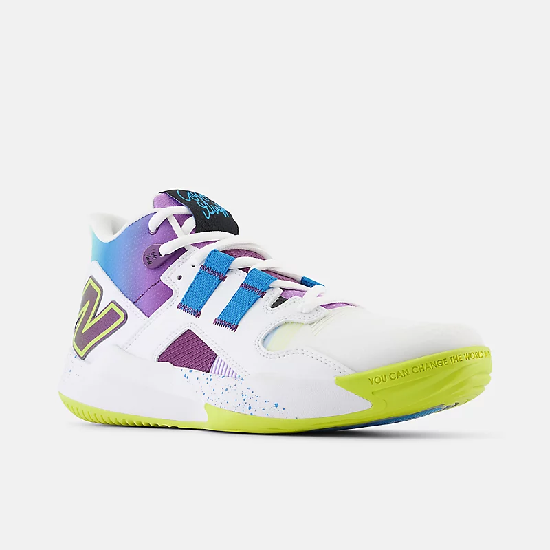 Unisex Coco CG1 Unity of Sport – Alb cu tentă violetă și albastru marin