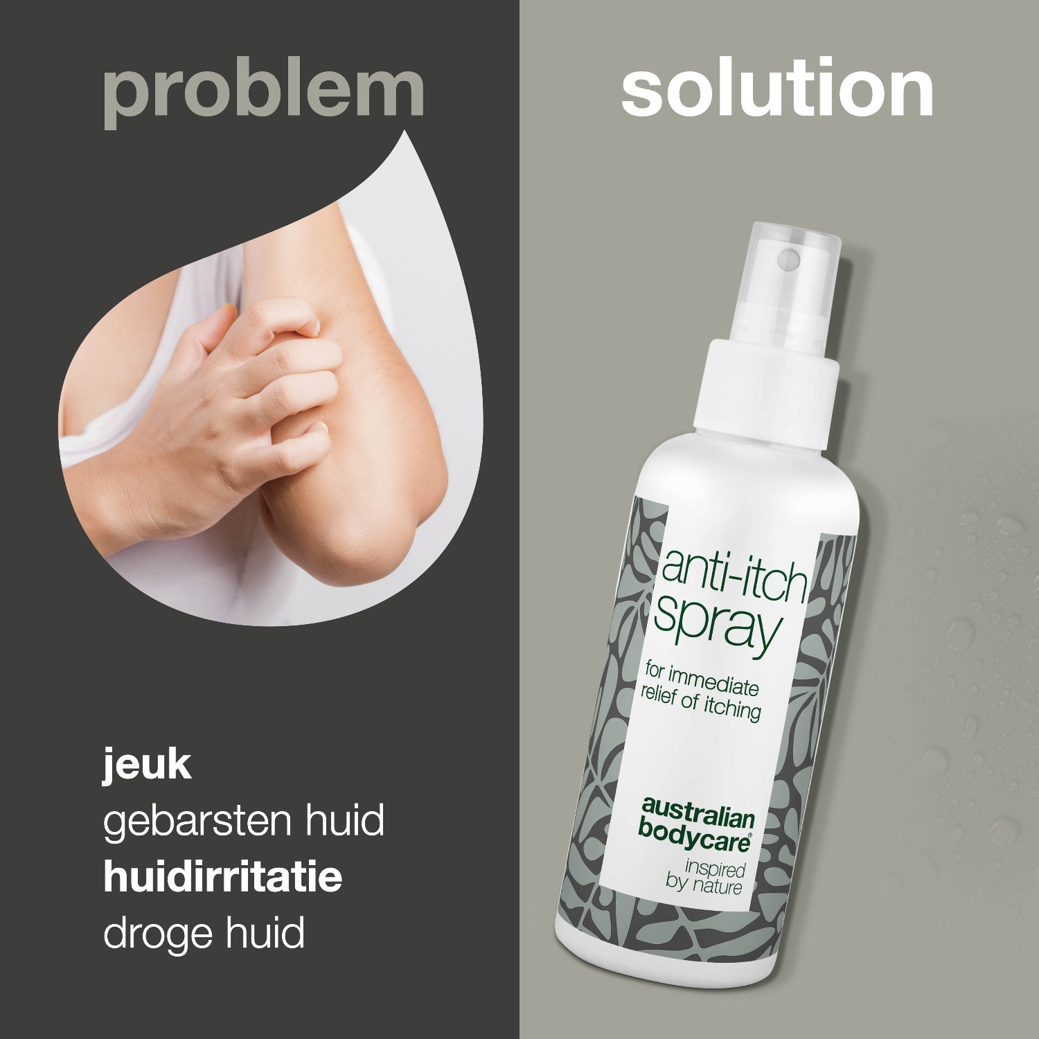 Australian Bodycare ķermeņa losjons pret niezi - aerosols - 100 ml