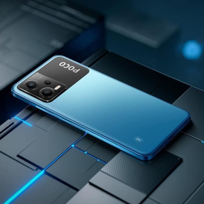 Smartphone XIAOMI POCO X5 5G 6GB 128GB Azul Qualcomm Snapdragon 695 Pantalla AMOLED de 6,67