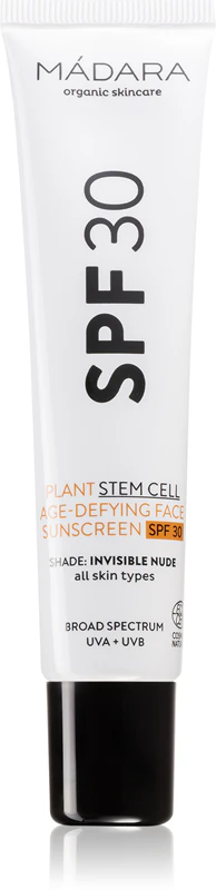 Fluido de coloração facial protetor antienvelhecimento MÁDARA FPS 30