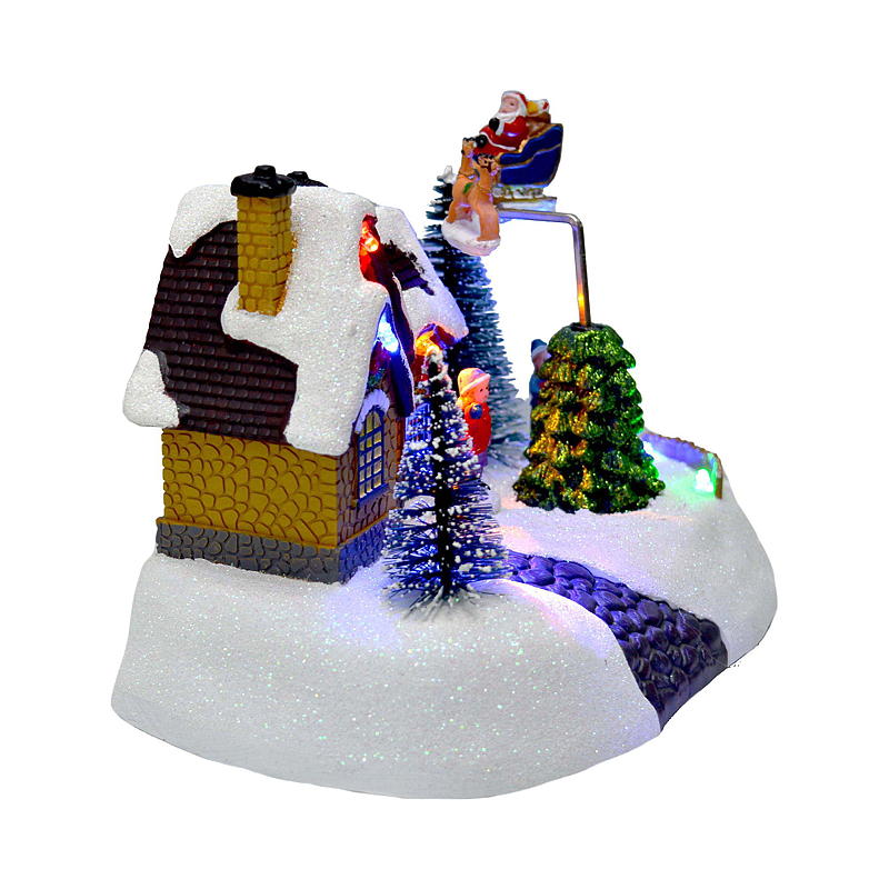 Vie Selected spirallampa 4-pack 24 cm svart