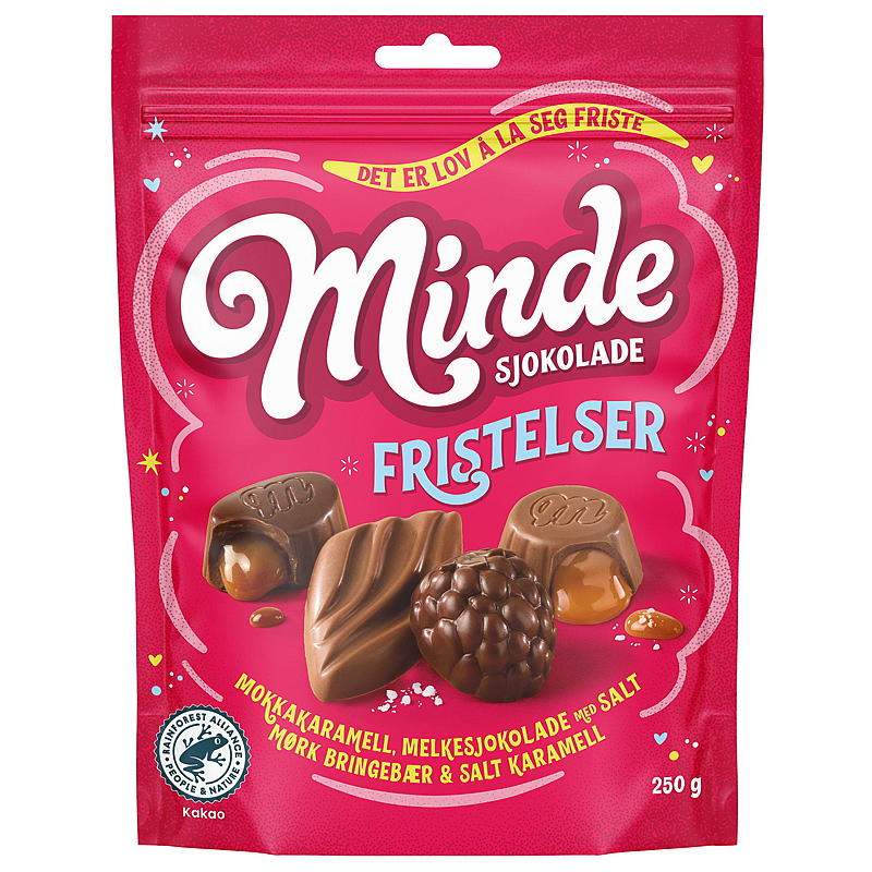 Minde Minde temptations 250 g, röd