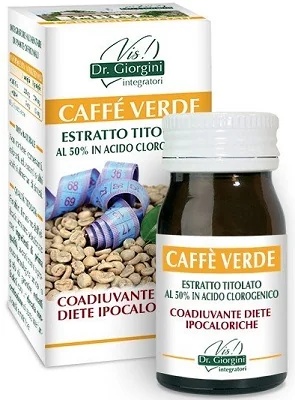 DR. GIORGINI Voedingssupplement van Dr. Giorgini met getitreerd groene koffie-extract, 60 tabletten