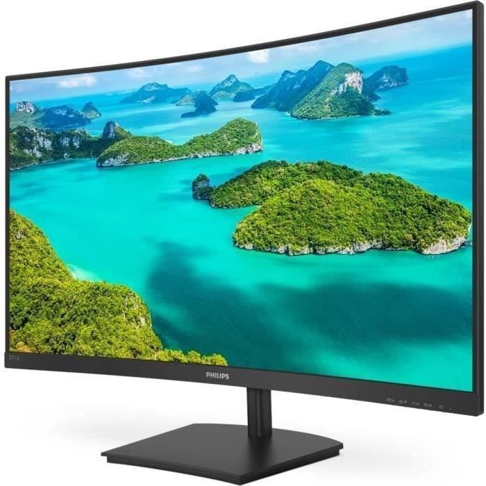 Écran incurvé - PHILIPS 271E1SCA/00 - 27'' - 4 ms - 75hz - FHD - HDMI/VGA