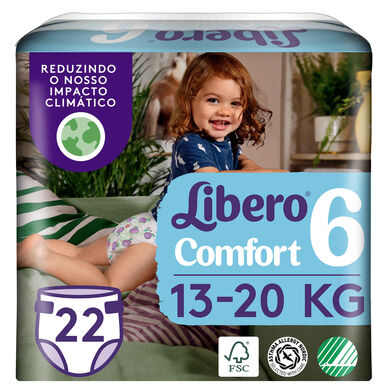Libero Comfort T6 -vaippa 13-20 kg 22 kpl 22 kpl