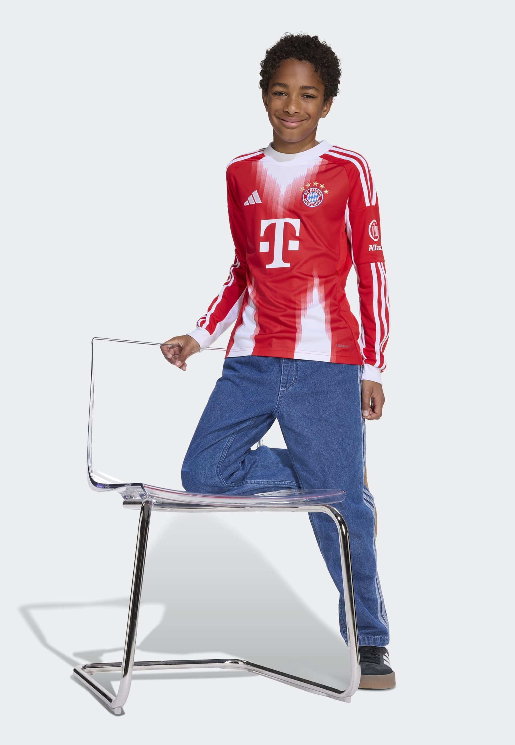 adidas Performance FC BAYERN HOME - Shirt met lange mouwen - rood