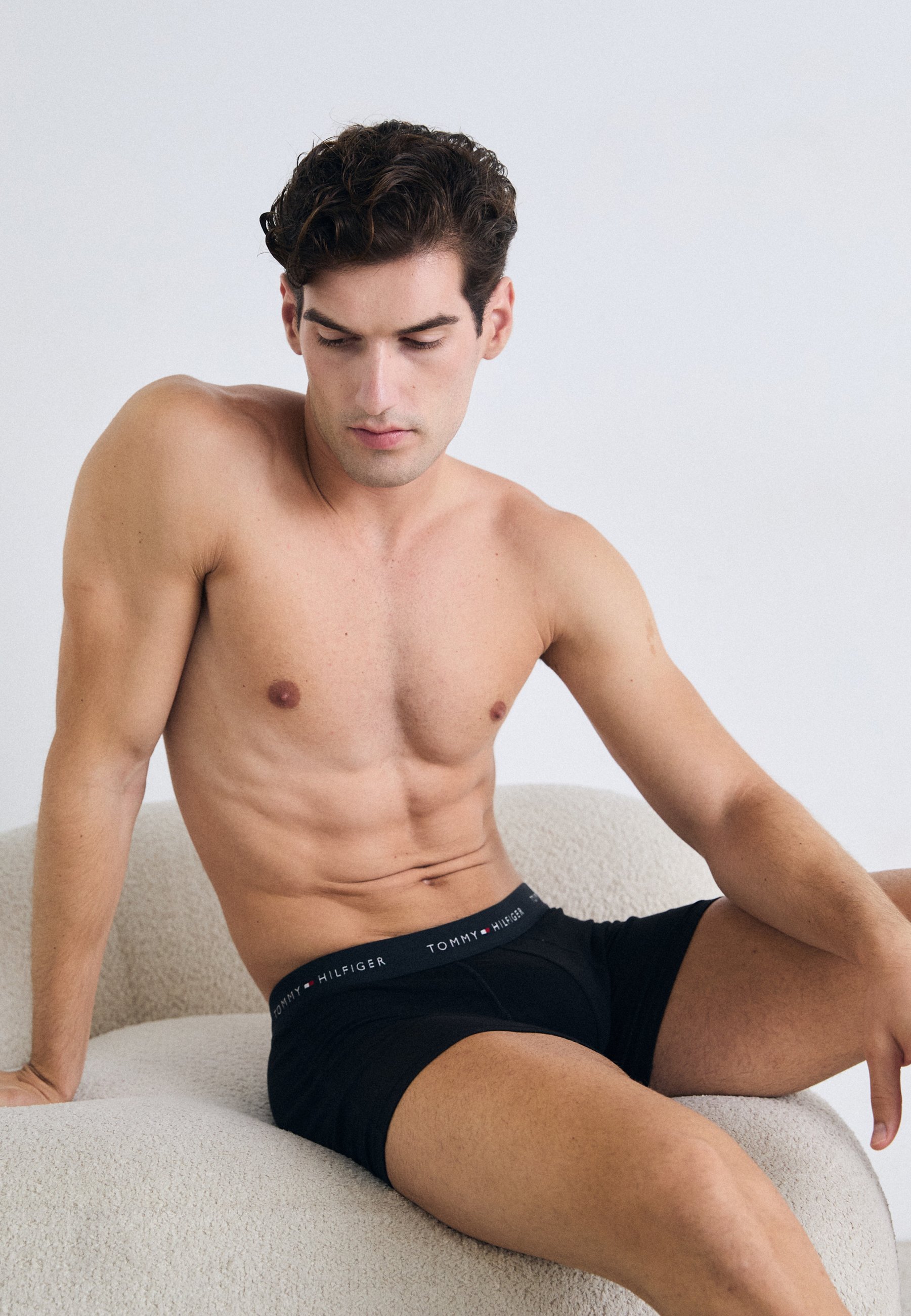 Tommy Hilfiger SIGNATURE BOXERBRIEF 3-PACK - Broekjes - blauw/preppy marineblauw/zwart